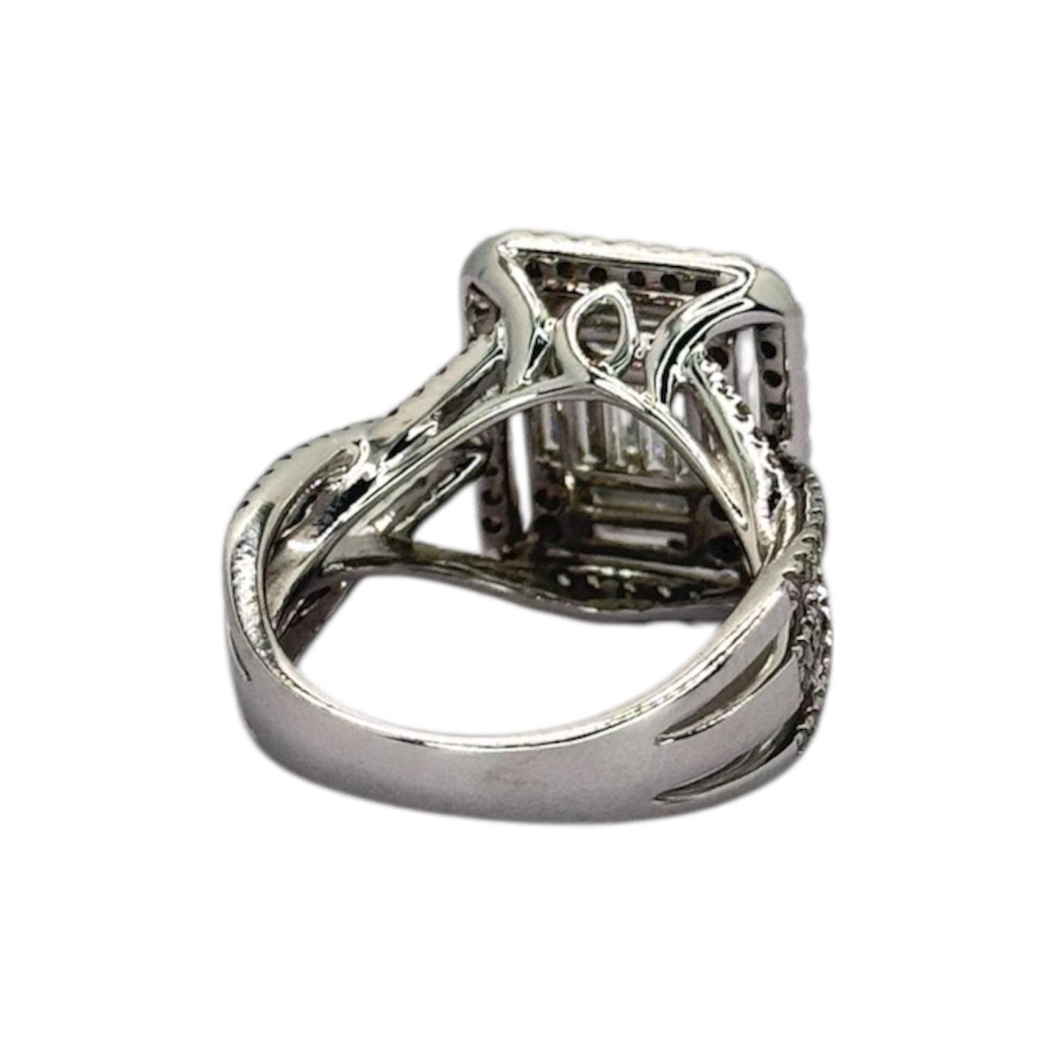 750WG Diamond Ring