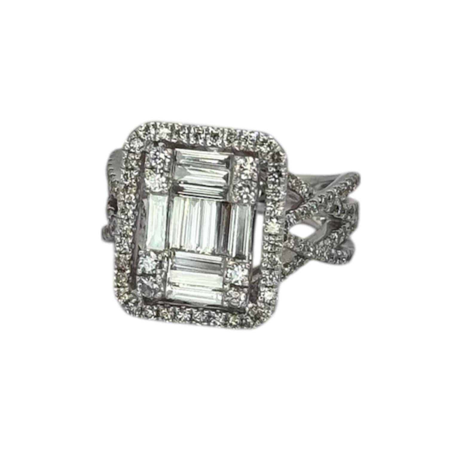 750WG Diamond Ring Main image