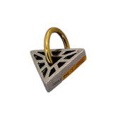 750/PT900 2 Tones Diamond Pendant