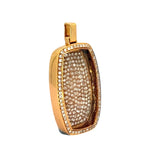 750RG Diamond With Crystal Pendant