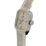 OMEGA Vintage Geneve Winding 18K Full White Gold Watch, 14 x 19mm