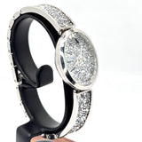 Swarovski Ladies Crystal Rock Quartz Oval Watch Full Set, 29mm