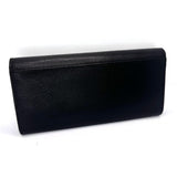 Furla Leather Long Wallet, Black