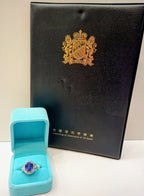 Natural Tanzanite Ring-PT900