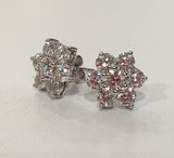 NATURAL DIAMOND EARRINGS - BRILLIANT/D14=3.34 CTS/5.13GM