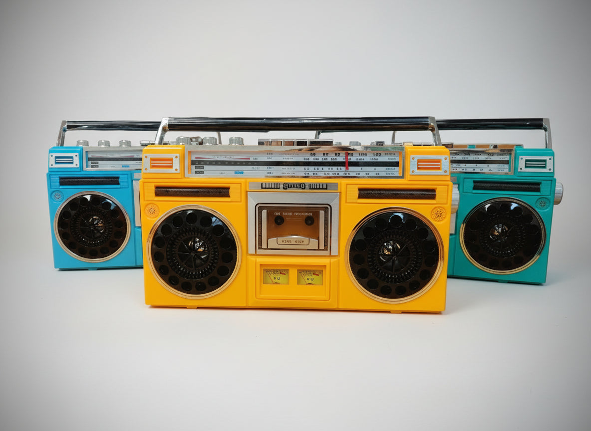 Classic with Bluetooth Multi-Band Radio Cassette and FM Functionality Speaker