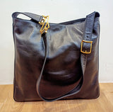 PALOMA PICASSO SHOULDER BAG-BLACK LEATHER/GHW/BOX&DUSTBAG