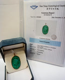 Turquoise Pendant-18k/Turquoise Cameo/11.5g