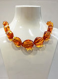 Amber Necklaces-Oval