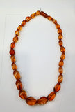 Amber Necklaces-Oval
