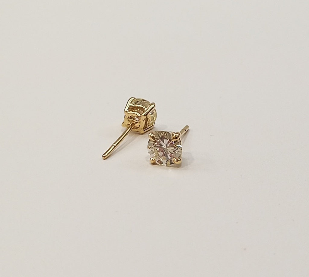 Diamond Earring-D2=1.60cts app 18ky