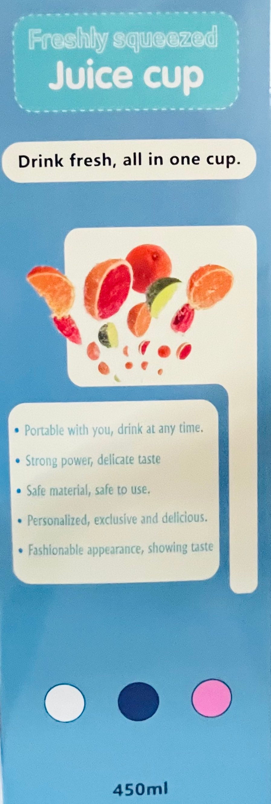 HP880 Freshly Squeezed Juice Cup 450mL Secondary image