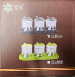 Glass Bee Seasoning Box 3pc Set