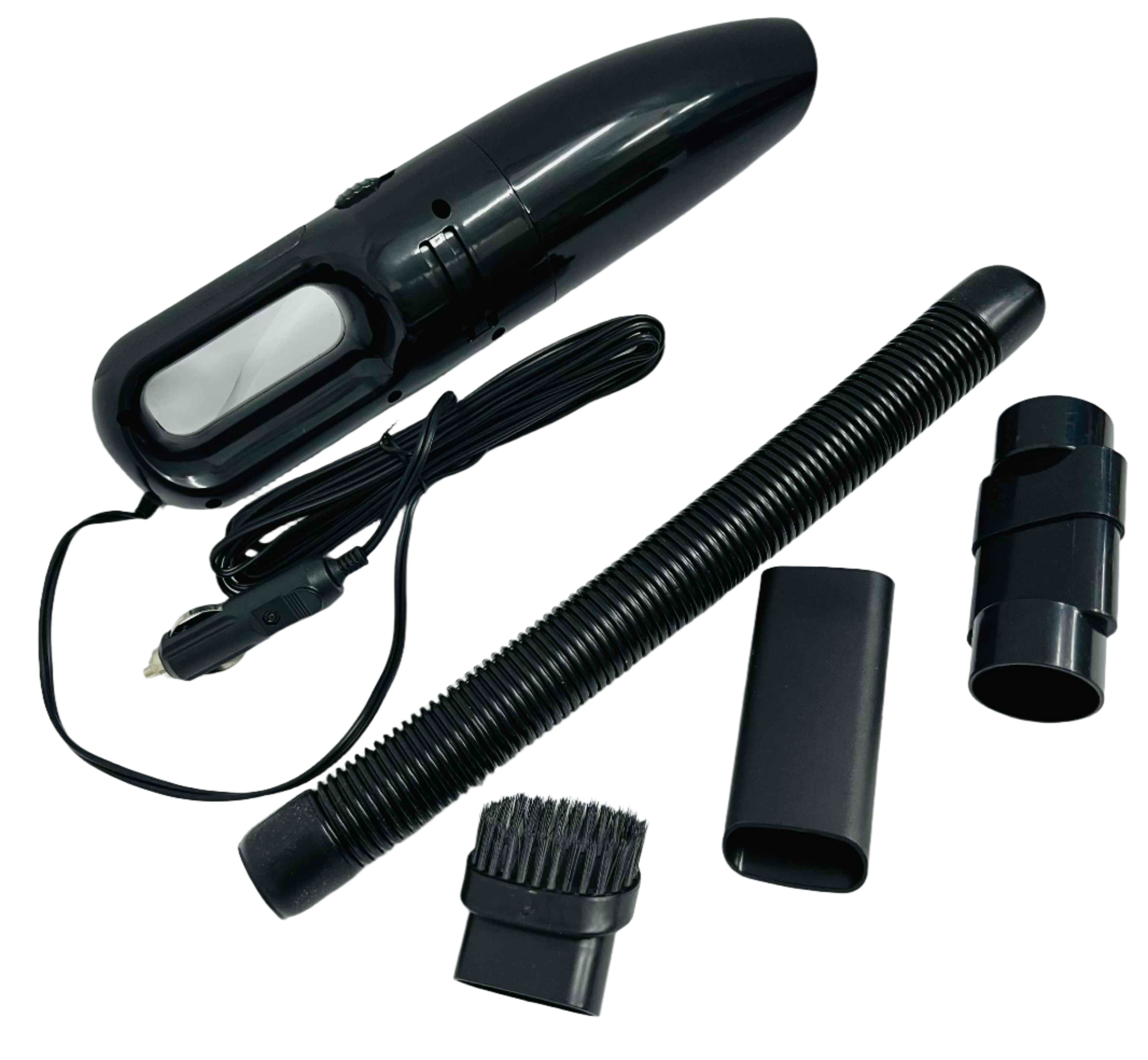 YJ121 Car Vacuum Cleaner 12V 120W Black Secondary image