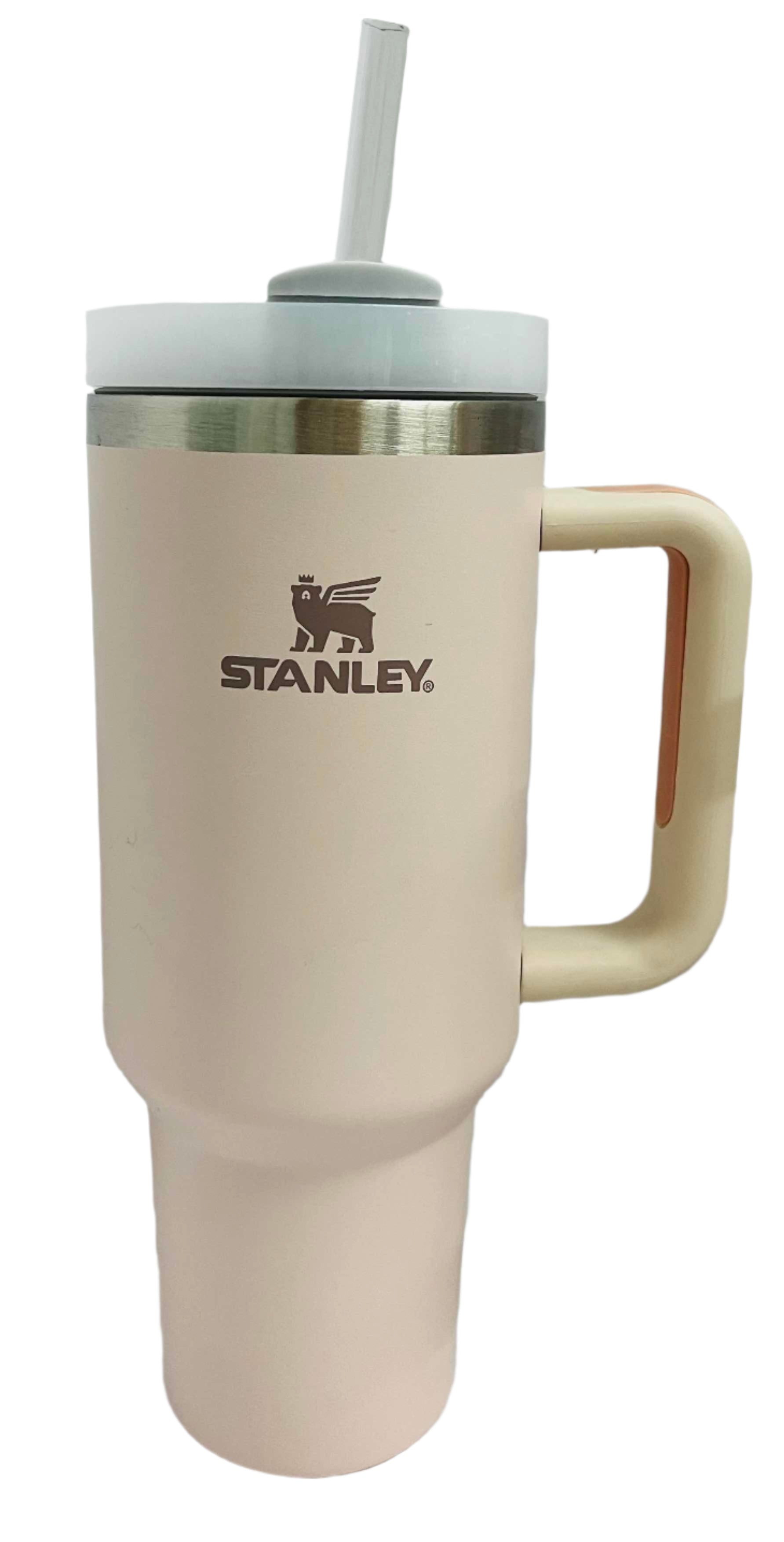 Stanley Quencher H2.0 FlowState Stainless Steel Vacuum Insulated Tumbler With Lid And Straw Rose Quartz 40oz Main image
