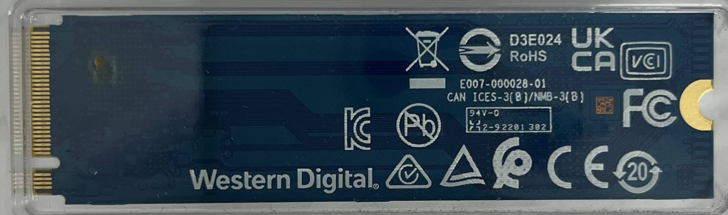 Western Digital 240GB WD Green SN350 NVMe Internal SSD Main image