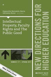 Intellectual Property, Faculty Rights and the Public Good