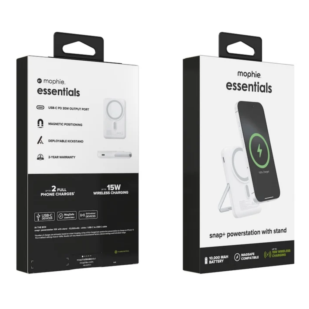 Mophie Essentials Snap+ Powerstation 10K with Stand