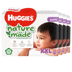 Huggies Platinum Naturemade Pants, XXL,26ct (Pack of 4)