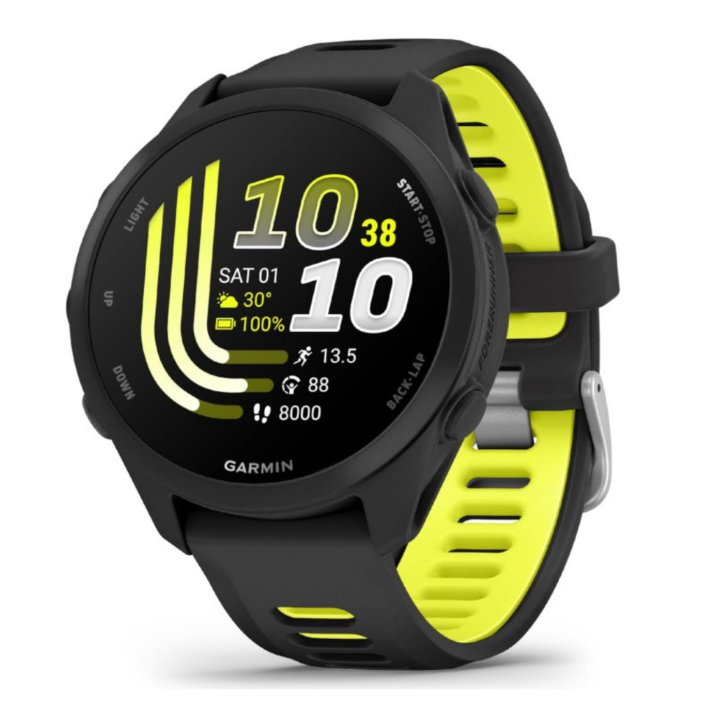 Garmin Forerunner  170 Music, 43mm, Black Amp Yellow