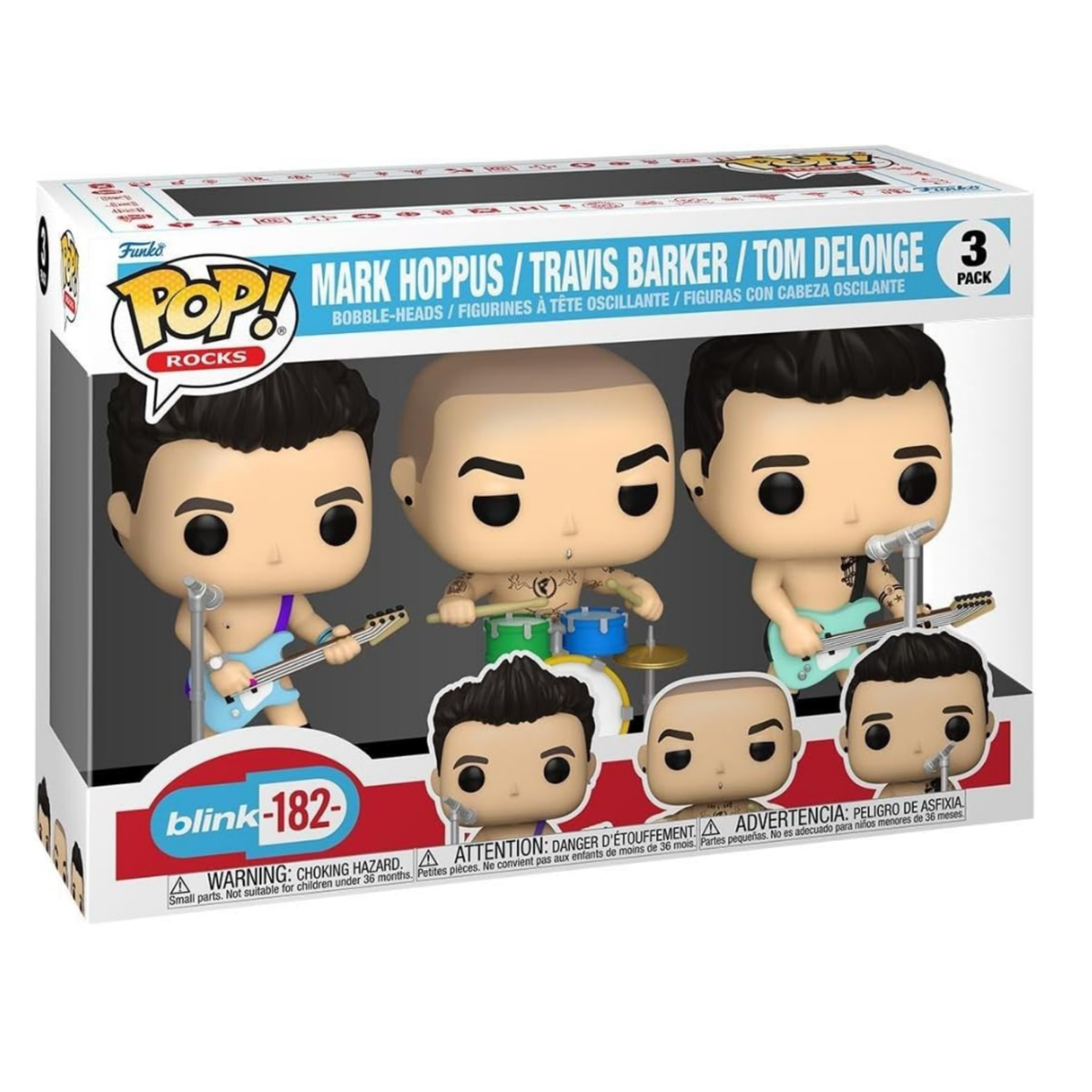 Funko Pop! Rocks Blink 182 3 Pack Main image