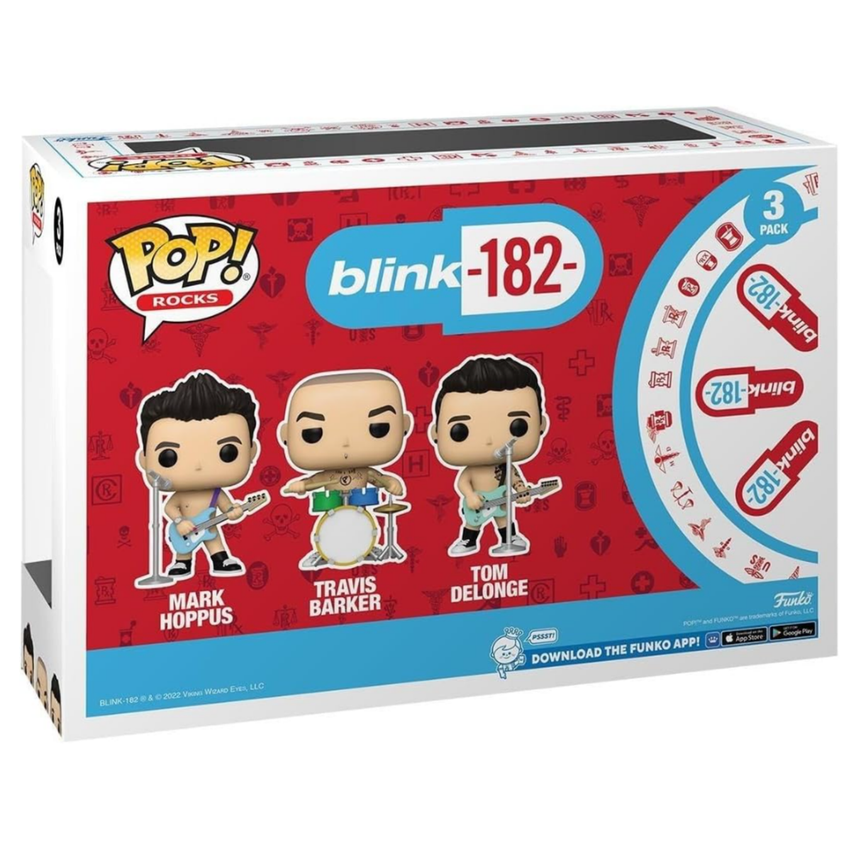 Funko Pop! Rocks Blink 182 3 Pack