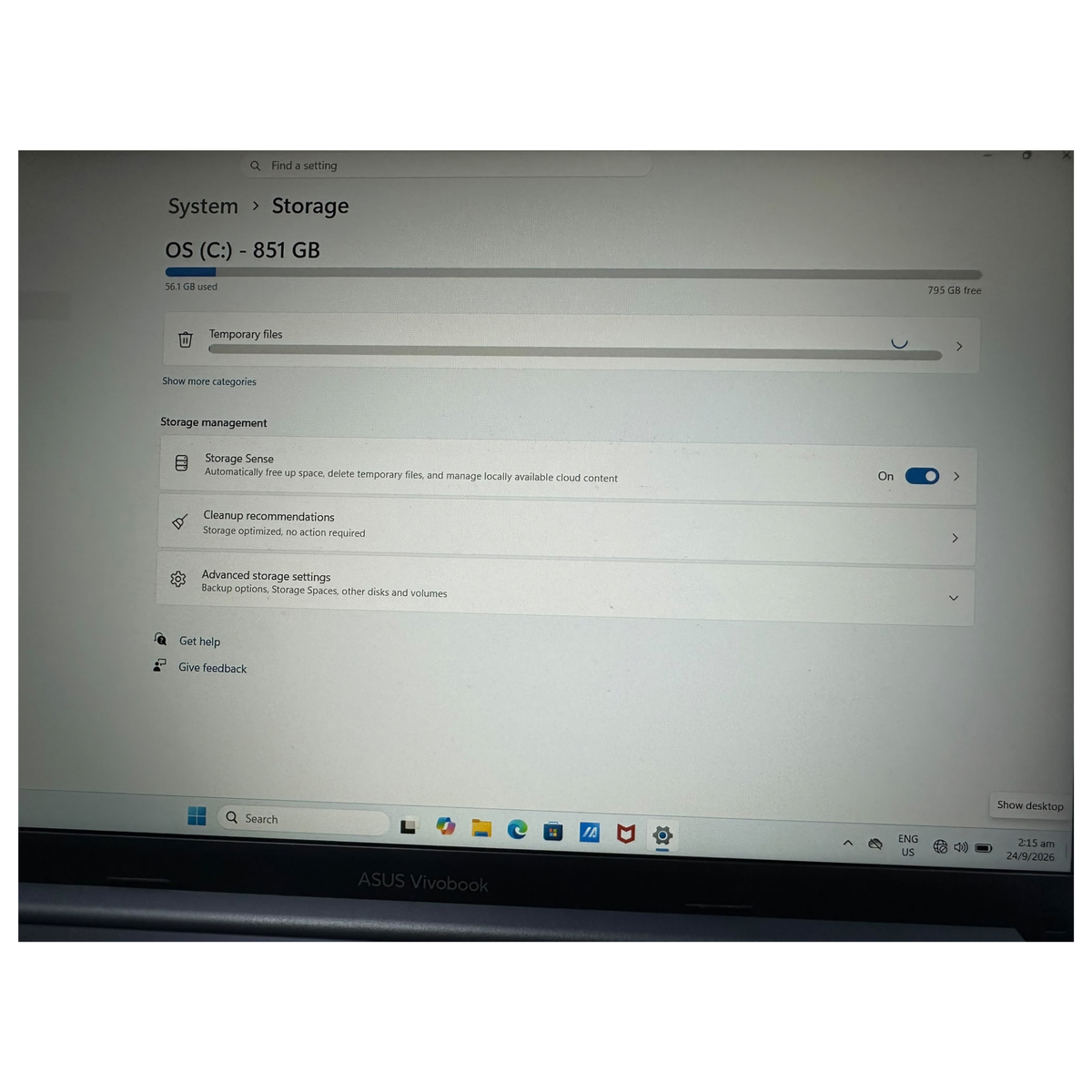 ASUS Vivobook 15.6" Laptop Intel Core 7 150U