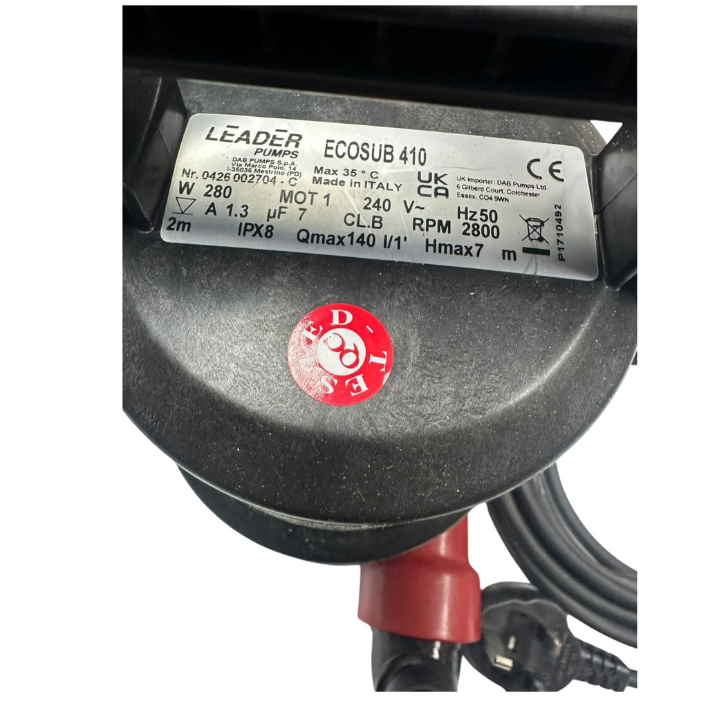 Ecosub Pump Ecosub 410 2220 gph