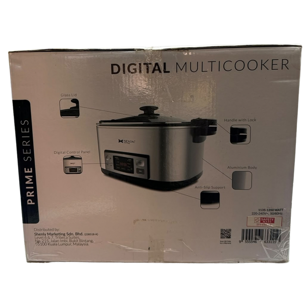 Nexon Smart Living Chef Art Digital Multicooker Model: NX-SS003