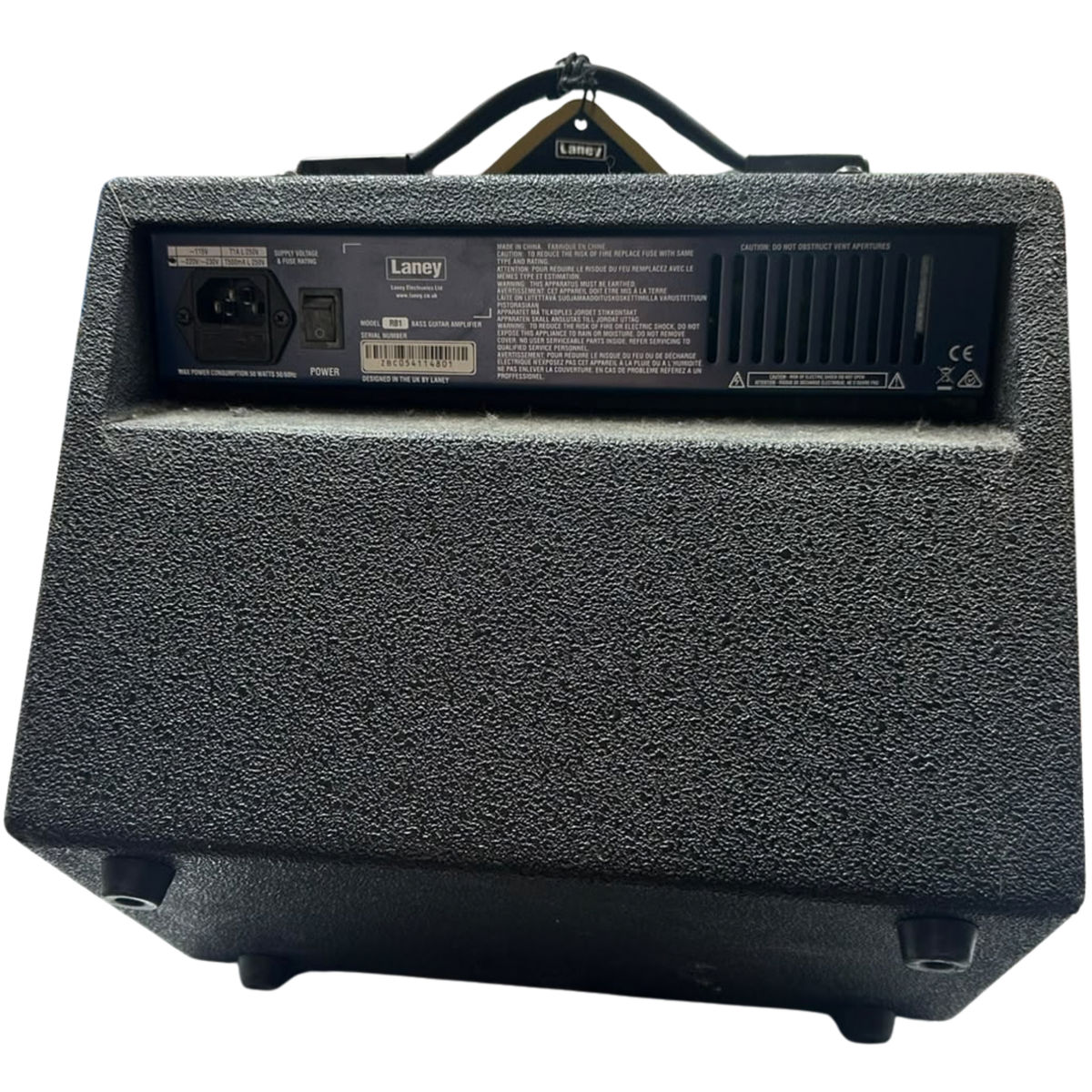 Laney Richter RB1 Bass Guitar Combo 15W 8 Inch Woofer