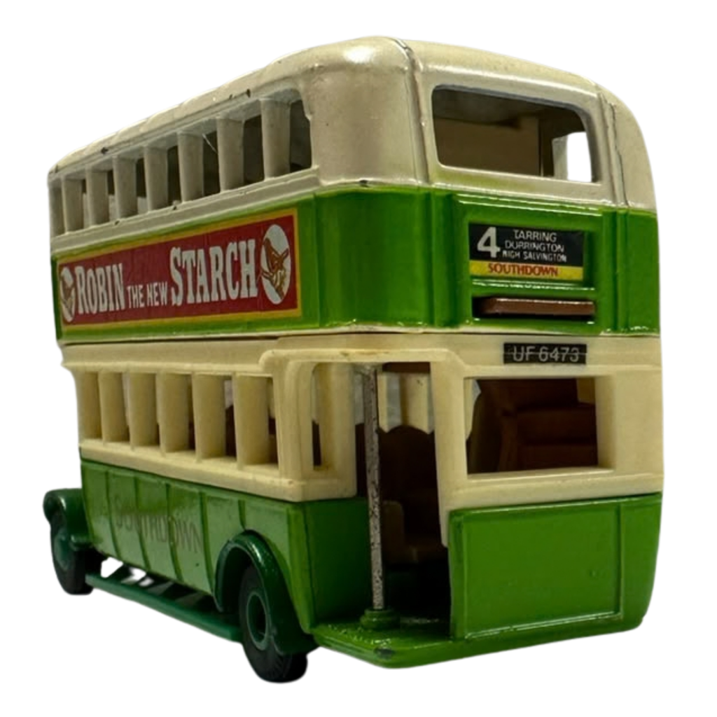 Matchbox Models of Yesteryear Y-5 1930 Leyland Titan TD1 double decker bus
