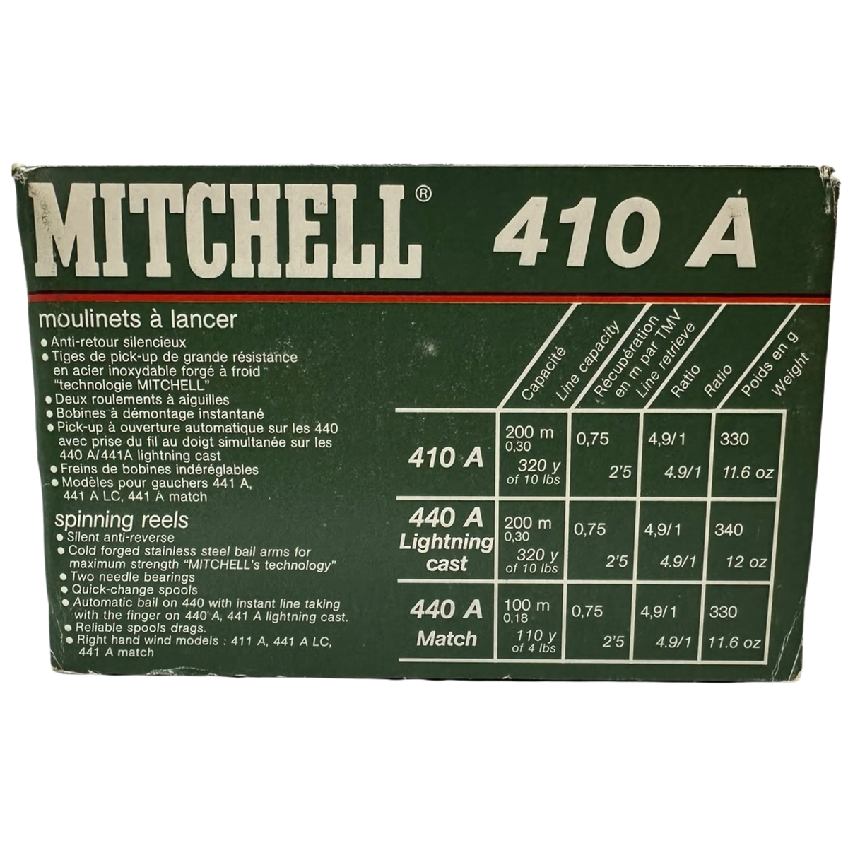 Mitchell 410 A Spinning Reel