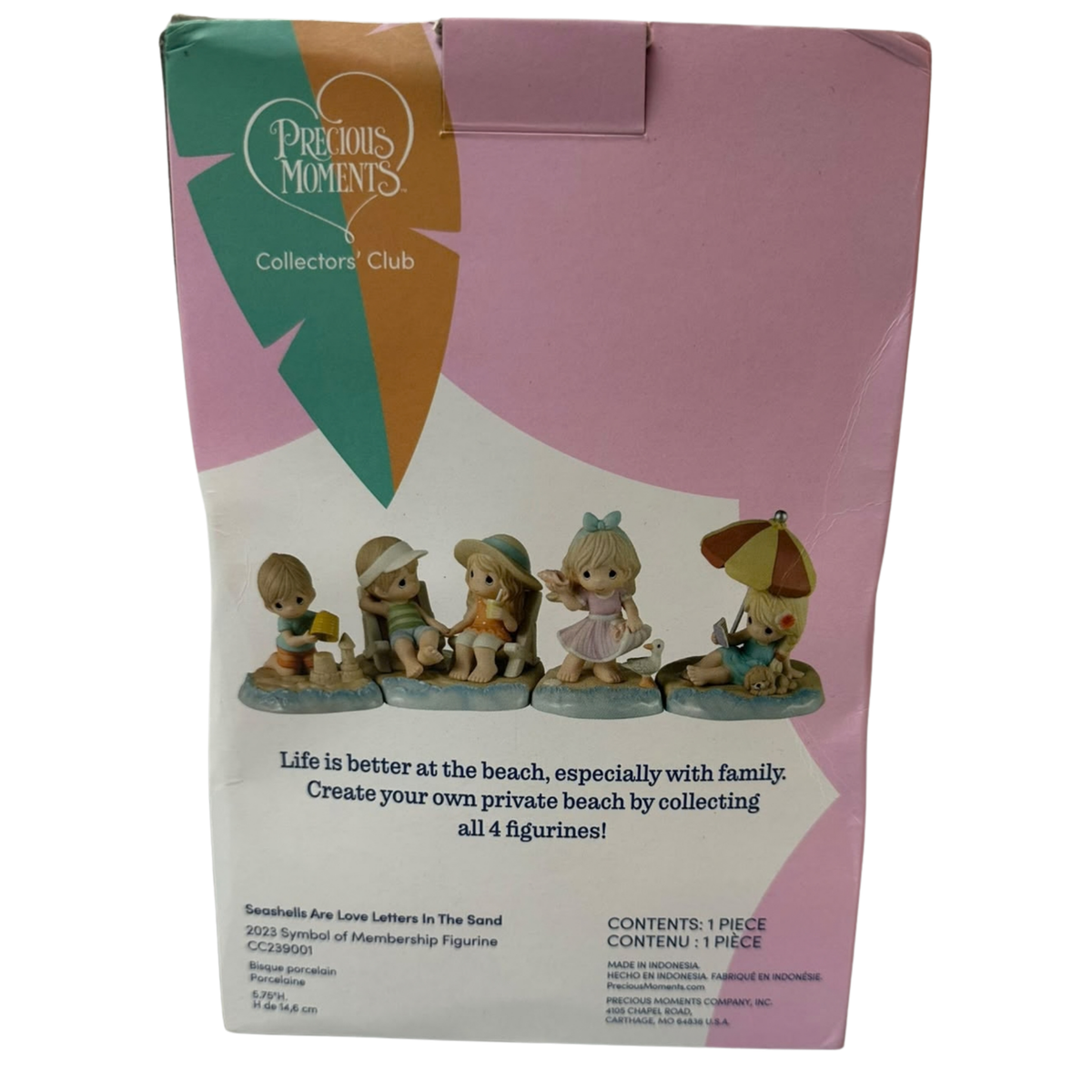 Precious Moments Collectors' Club 2023 Symbol of Membership Figurine