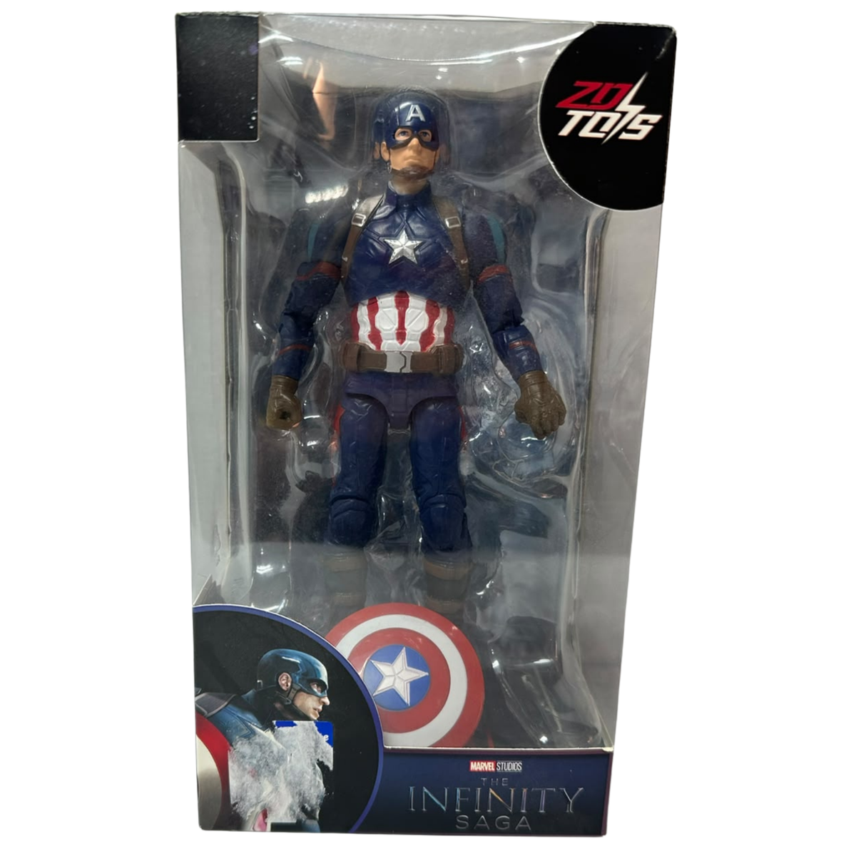 ZD Toys Captain America (Model 191101) 7Inch Action Figure