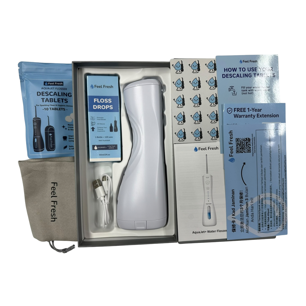 Feel Fresh AquaJet+ Water Flosser kit