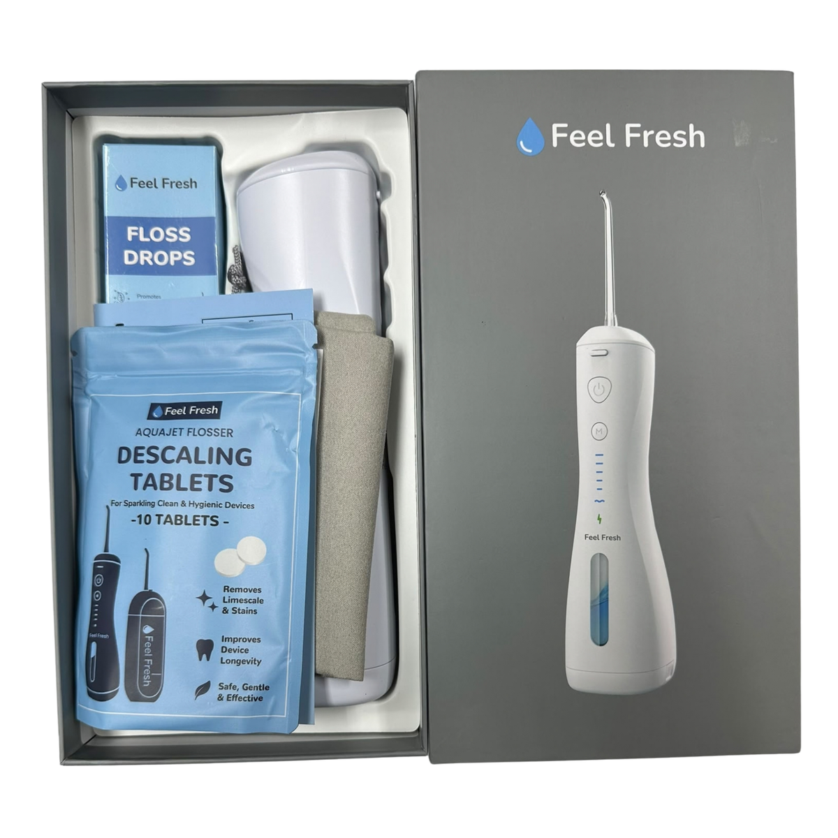 Feel Fresh AquaJet+ Water Flosser kit