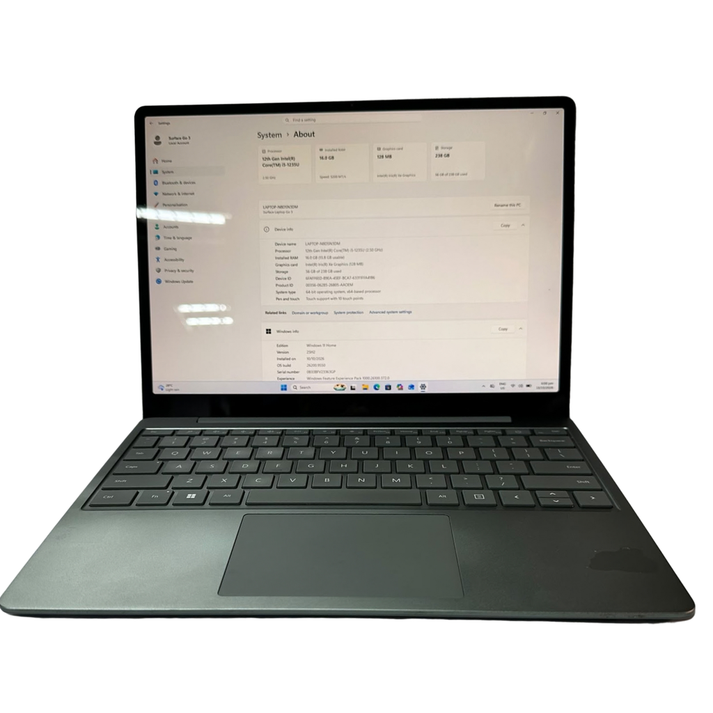 MICROSOFT Surface Laptop Go 3