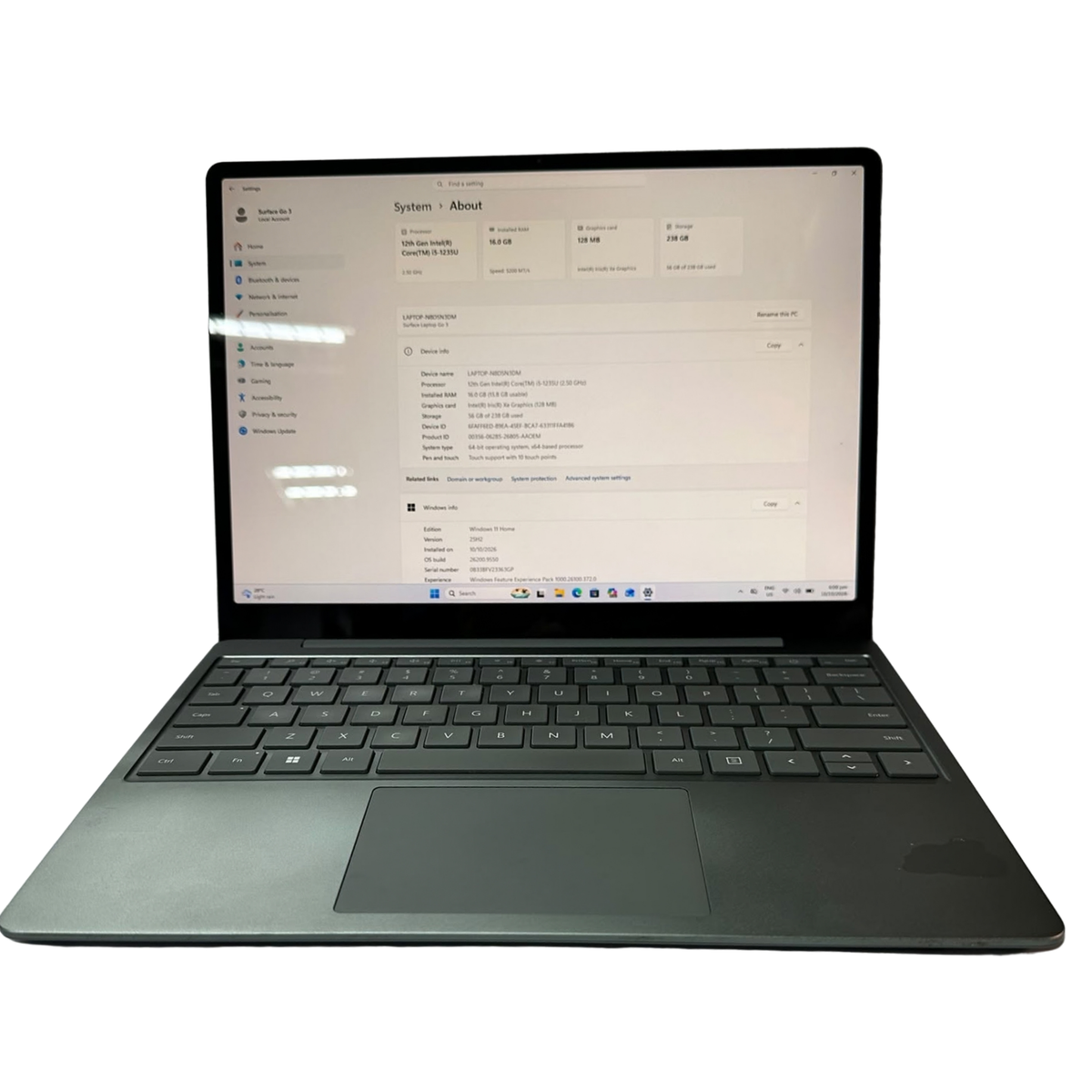 MICROSOFT Surface Laptop Go 3