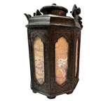 Authentic Point-Copper Pewter Octagonal Warm Wine Pot