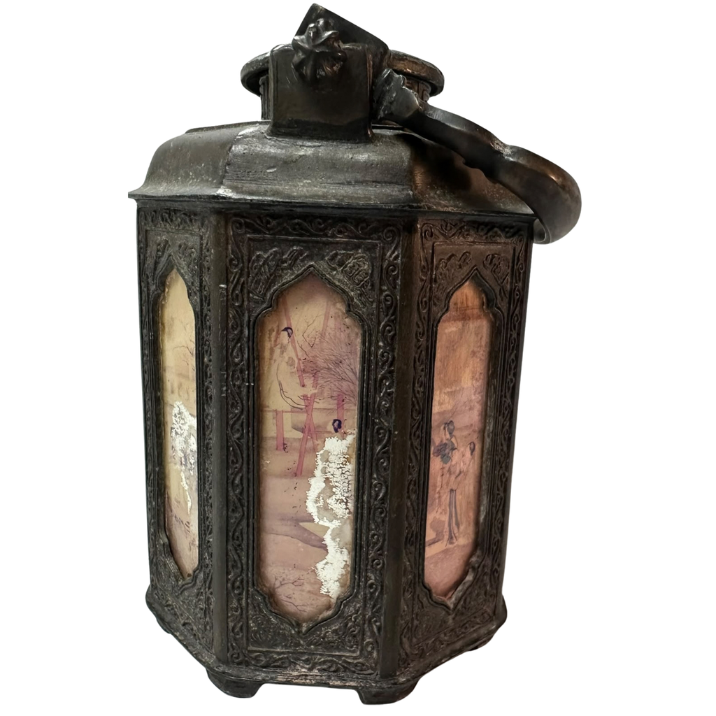 Authentic Point-Copper Pewter Octagonal Warm Wine Pot