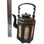 Authentic Point-Copper Pewter Octagonal Warm Wine Pot