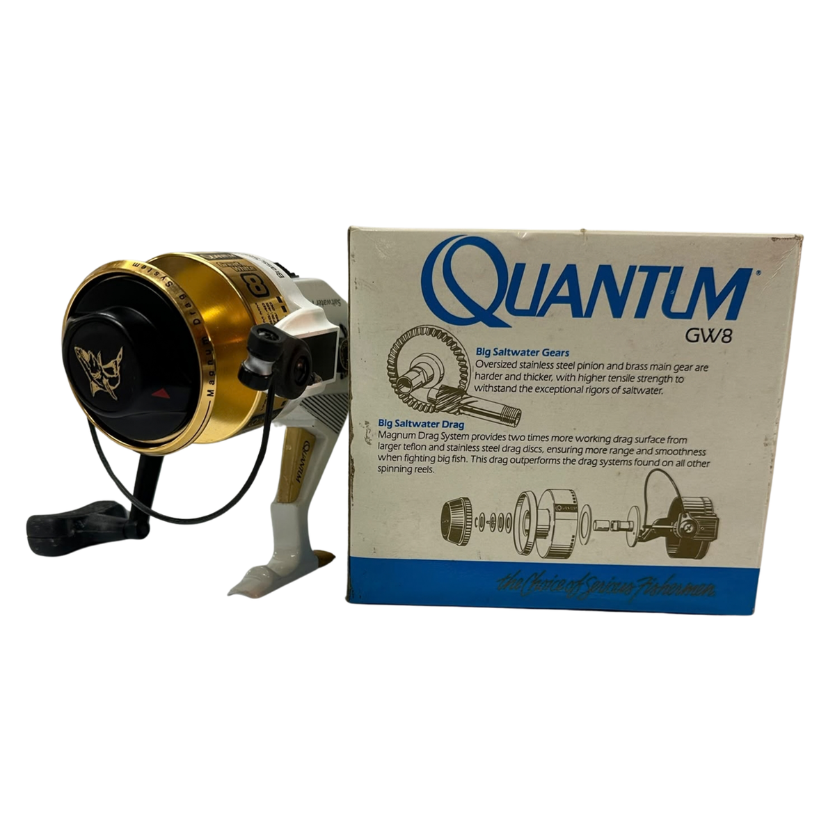 Quantum GW8 Saltwater-Protected Spinning Reel
