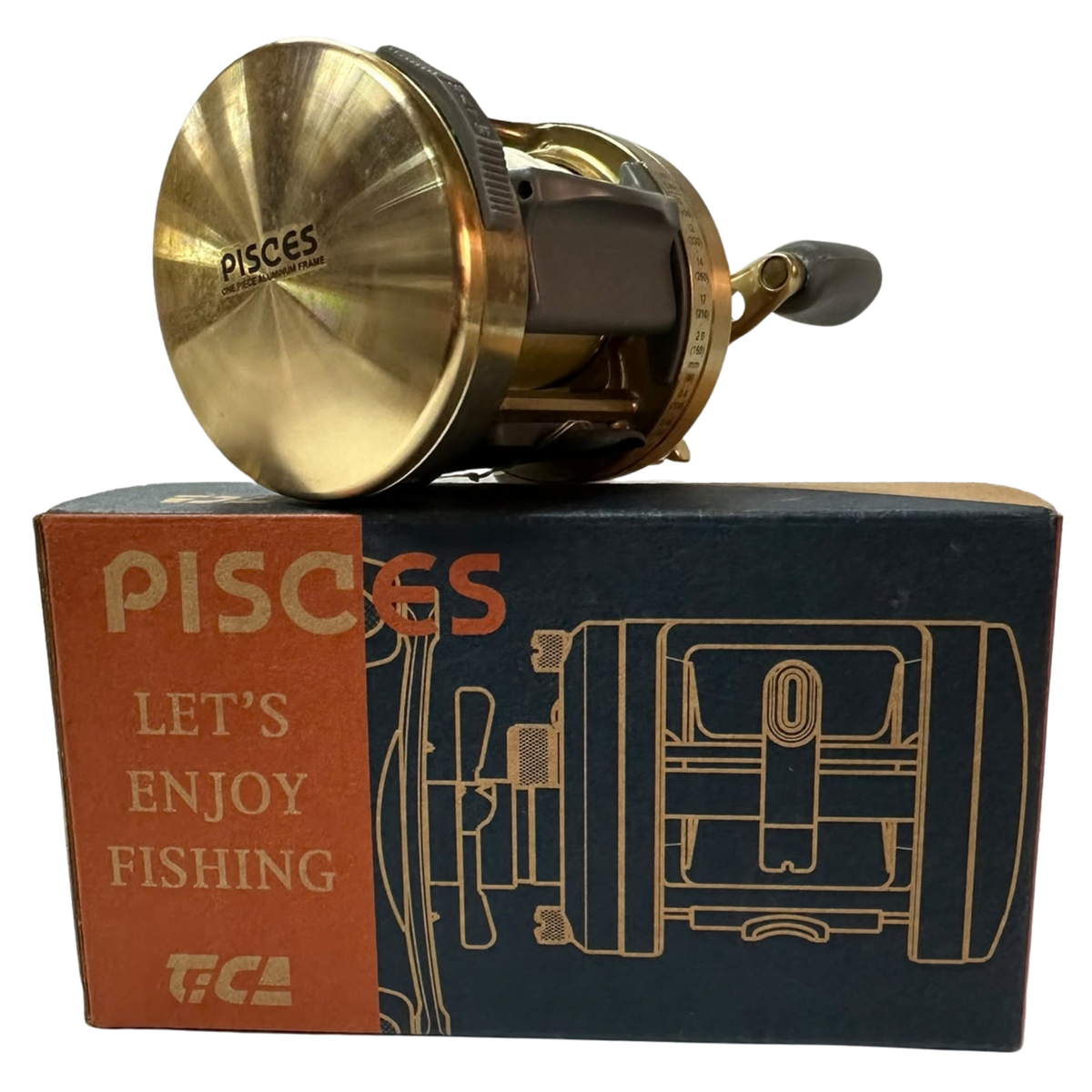 Tica Pisces PC200 Baitcasting/Round Conventional Fishing Reel Main image