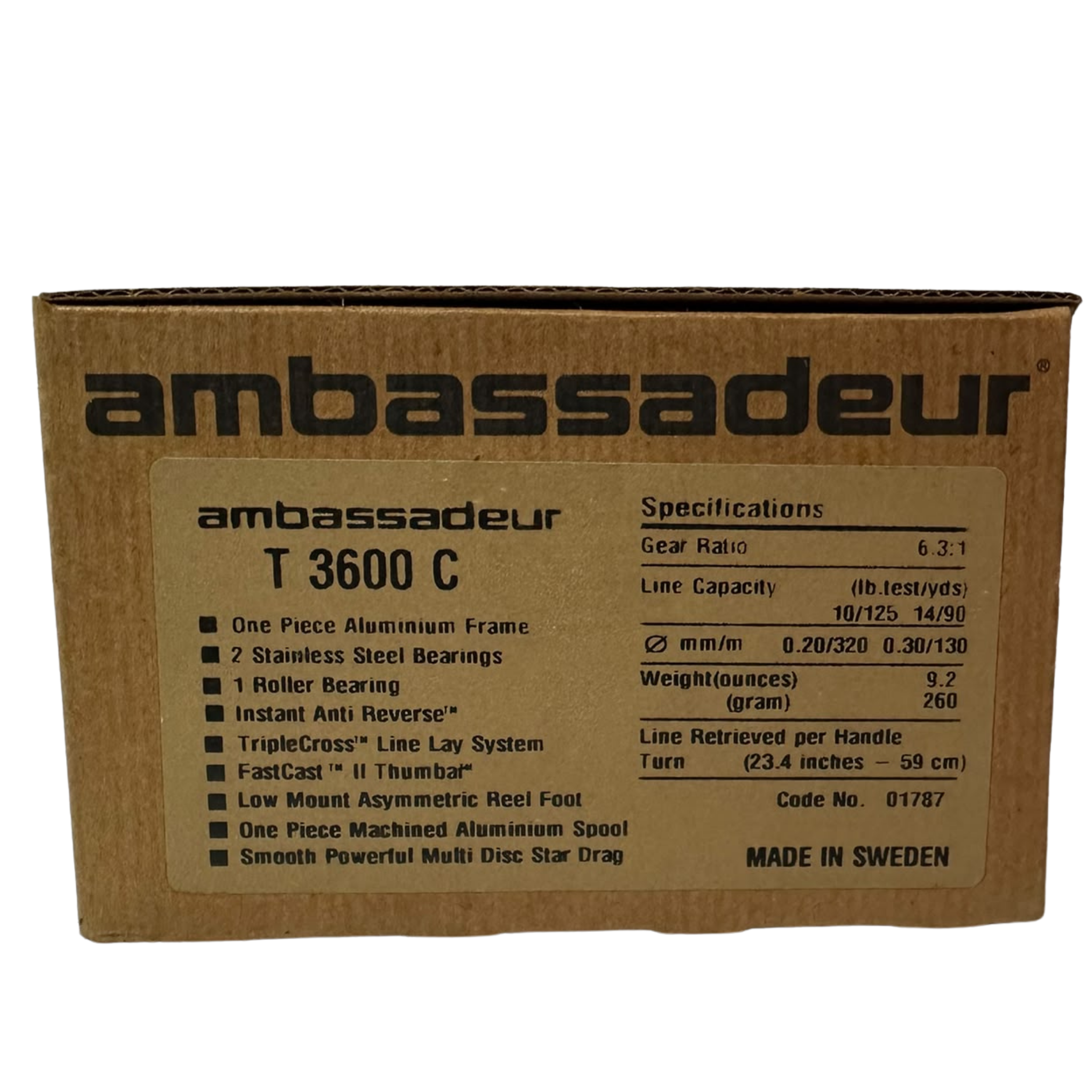 Abu Garcia Ambassadeur T 3600 C Tournament Baitcasting Reel Secondary image