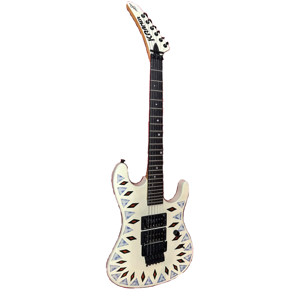 Kramer Nightswan Electric Guitar Aztec Marble Graphic
