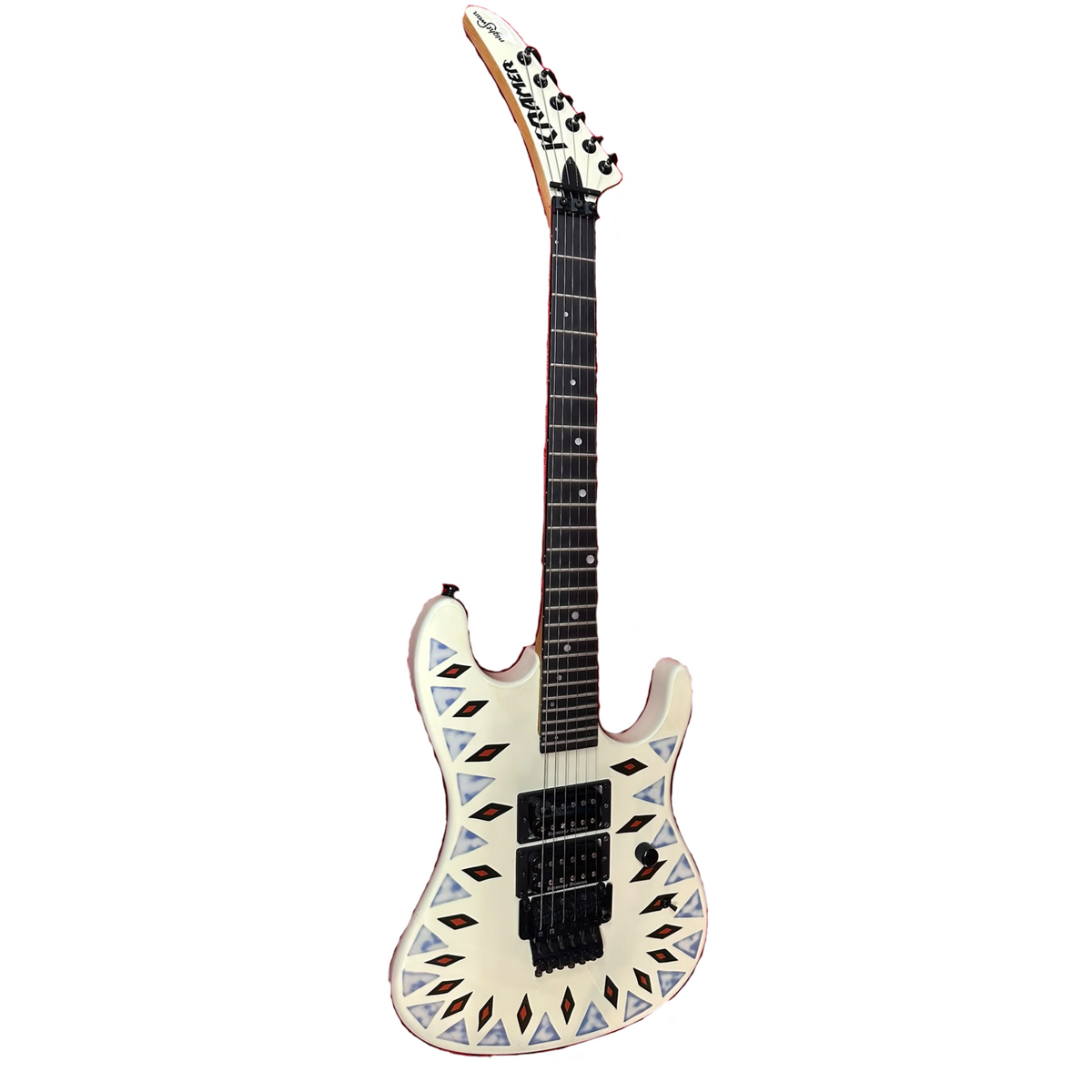 Kramer Nightswan Electric Guitar Aztec Marble Graphic