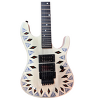 Kramer Nightswan Electric Guitar Aztec Marble Graphic