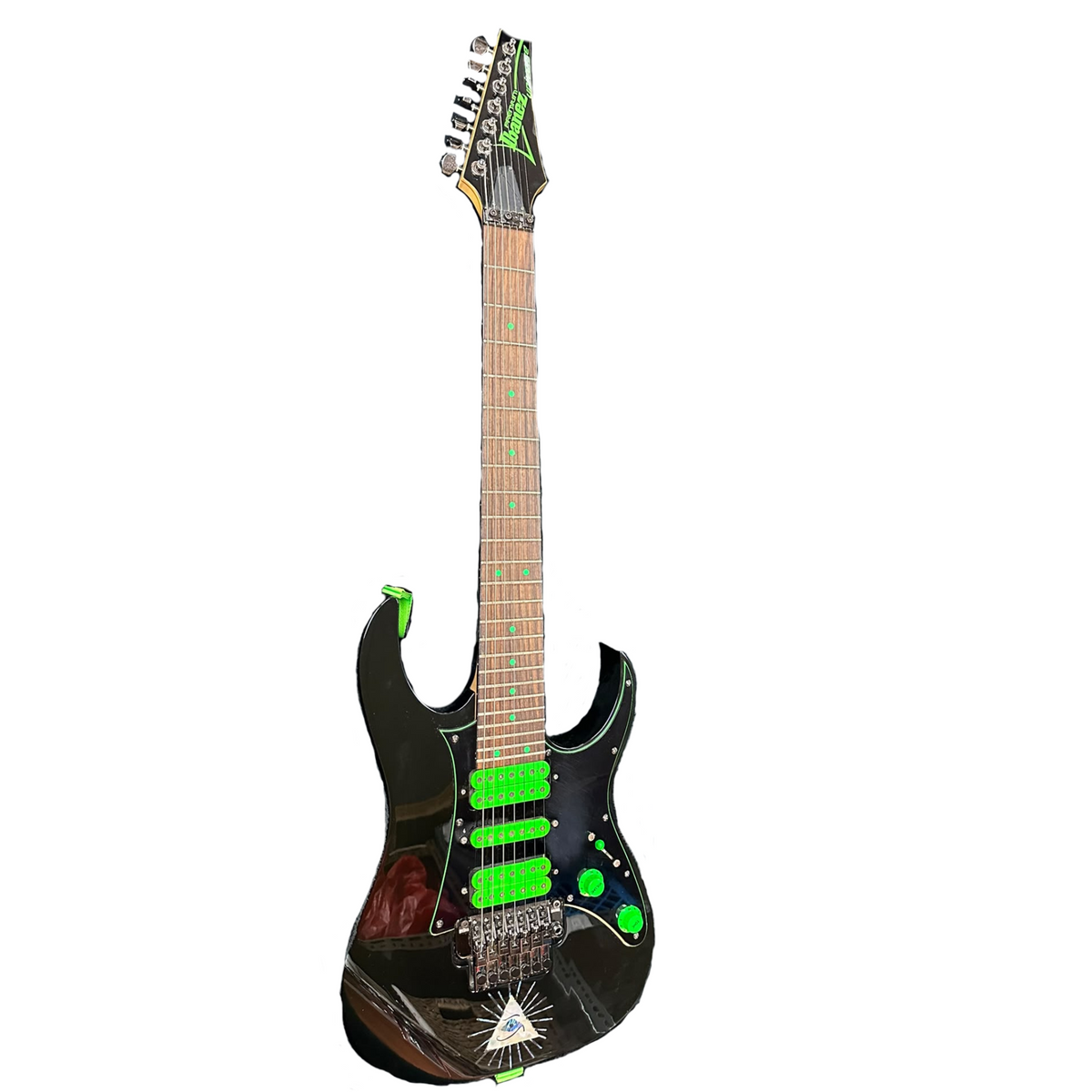 Ibanez UV70P-BK Steve Vai Signature 7-String Electric Guita Main image