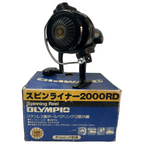 Olympic Spin Liner 2000RD is a vintage rear-drag spinning reel