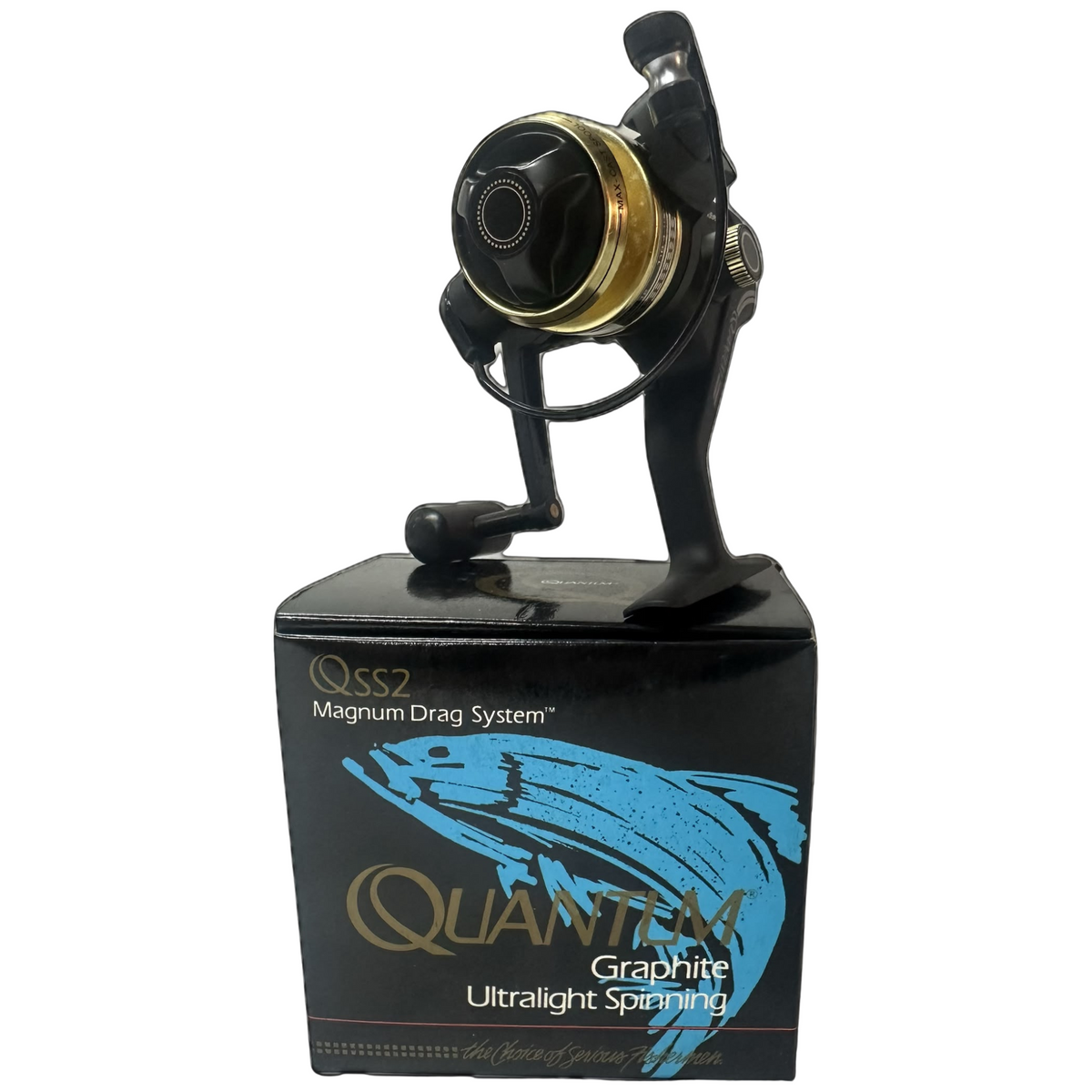 Vintage Quantum QSS2 Graphite Ultralight Spinning Reel